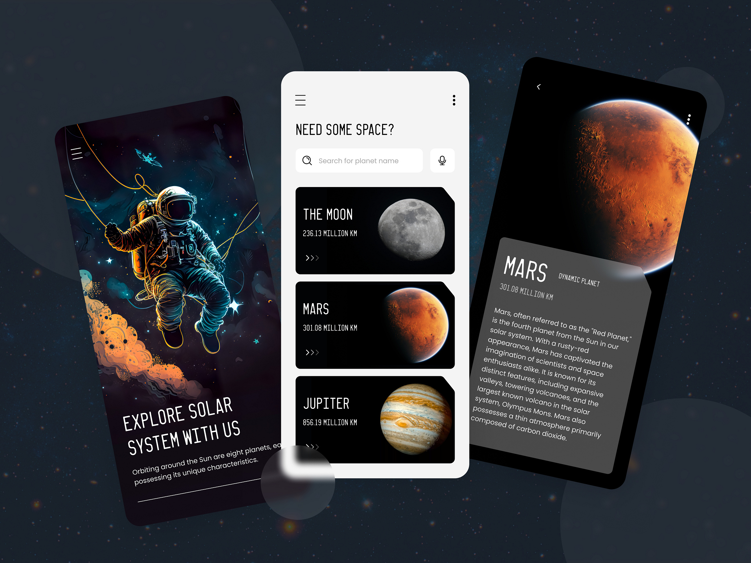 Astronav Solar System Mobile App