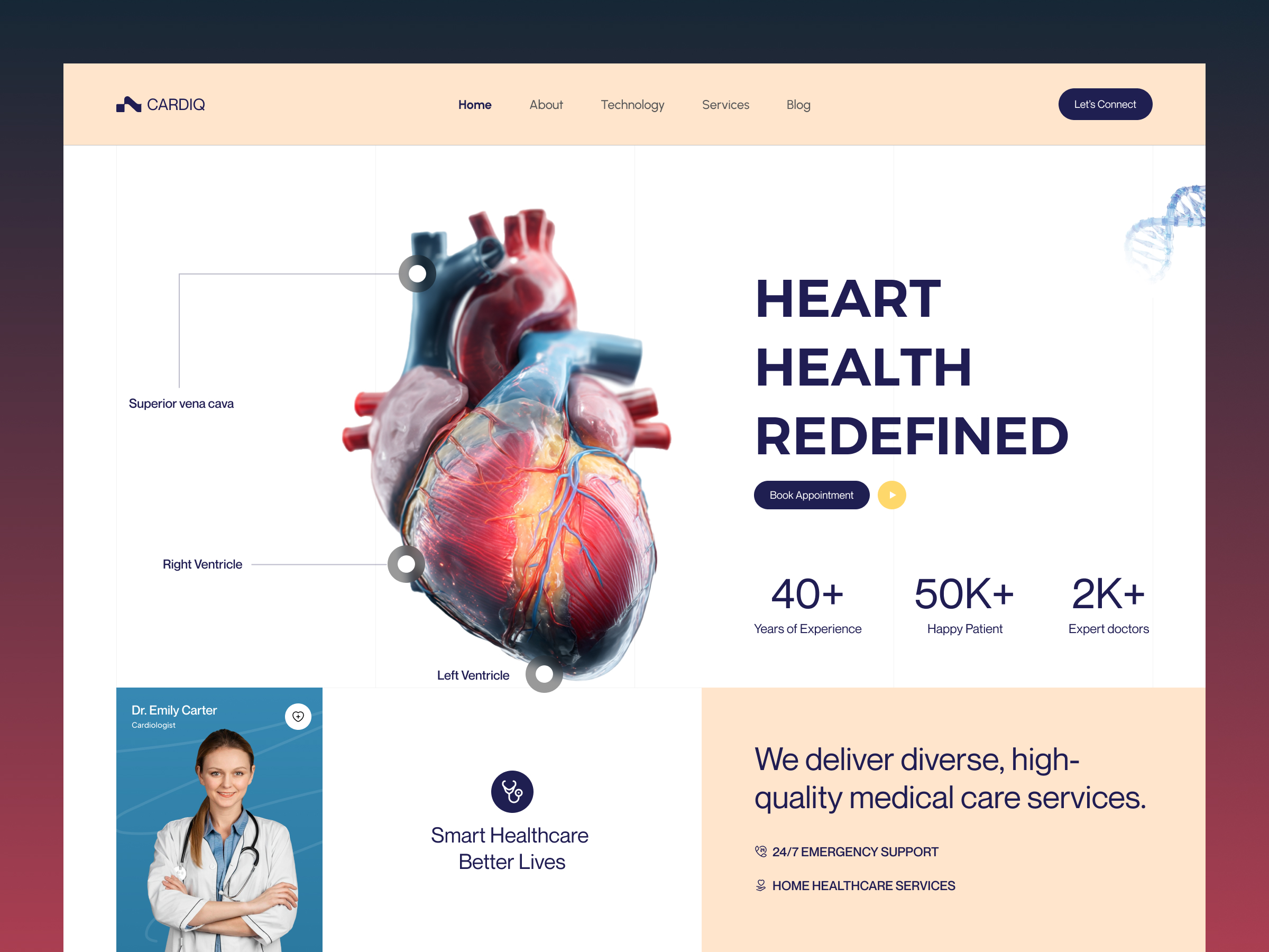 Healthcare Website Design