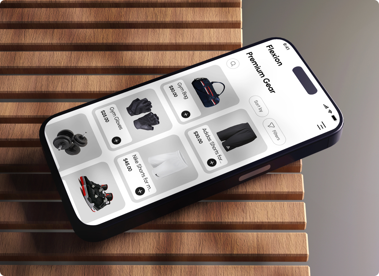 Mobile mockup