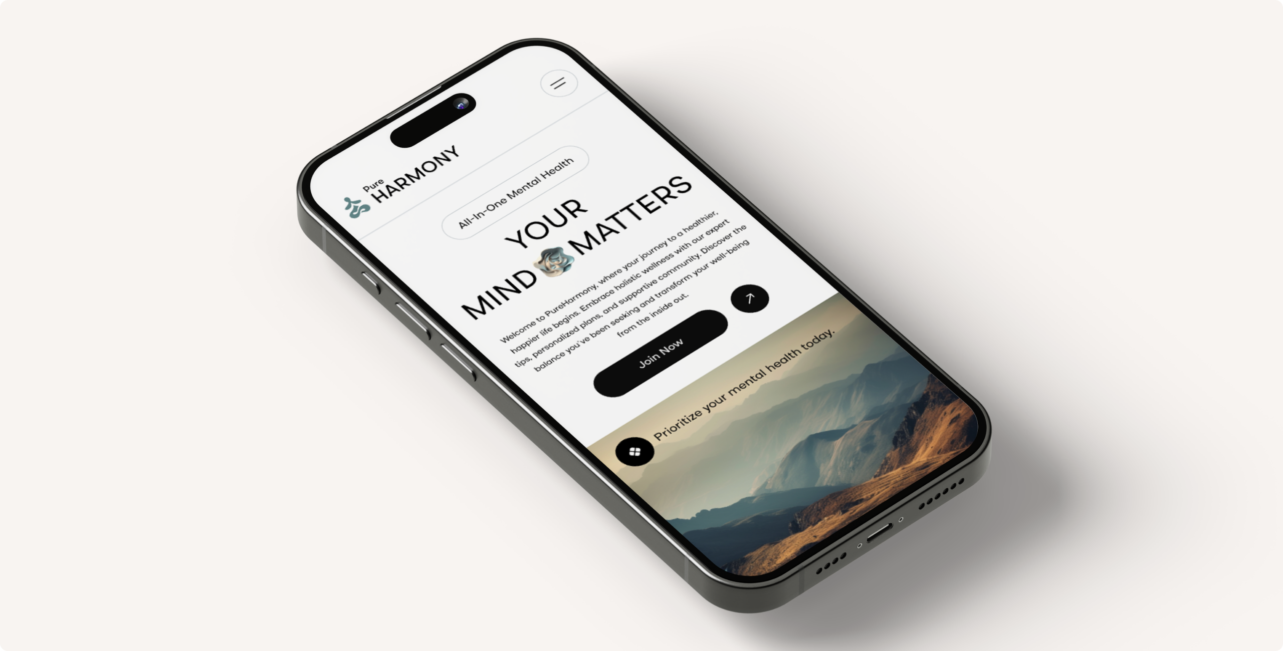 Mobile mockup